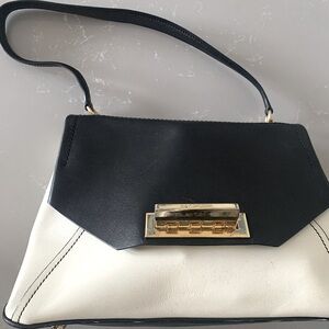 Zac Posen Black & White Leather Purse